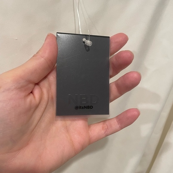 NWT NBD Maika Boat Neck Kimono sleeve Mini Dress - Picture 7 of 10